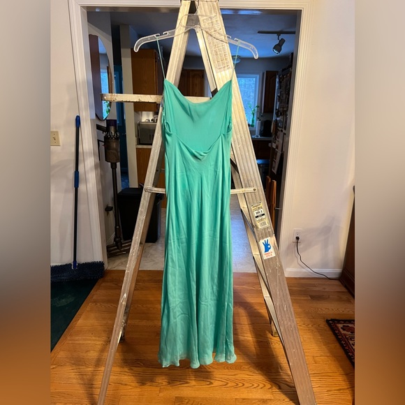 RALPH LAUREN BLACK LABEL Vintage Silk Midi Dress - Picture 6 of 8